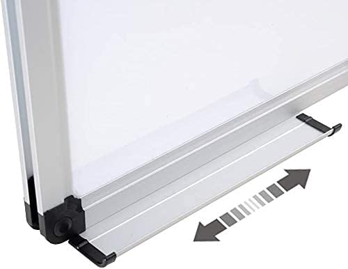 Xboard Magnetic Whiteboard 24 x 18 Dry Erase Board/White Board with Aluminum Frame and Removable Pen Tray 